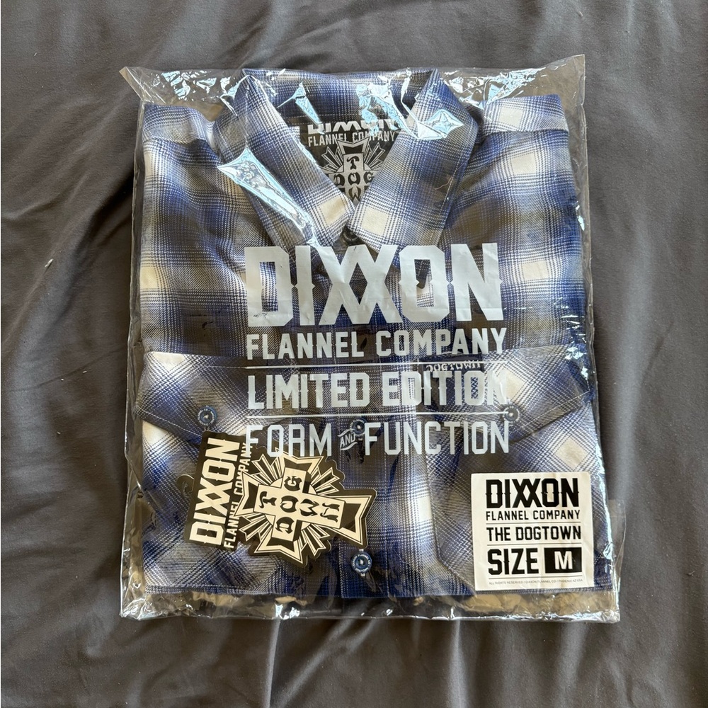 Dixxon NWT Dogtown Flannel Shirt